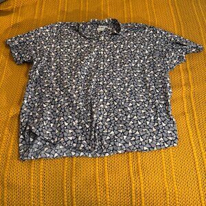 Short Sleeve Button Down